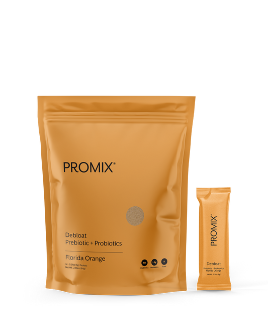 Debloat: Prebiotic + Probiotic: Florida Orange / 30 Single Sticks
