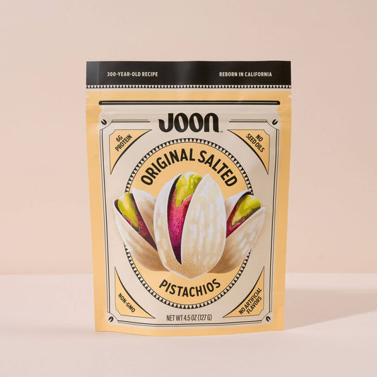 Joon Original Salted Pistachios - 4.5oz Resealable Bag