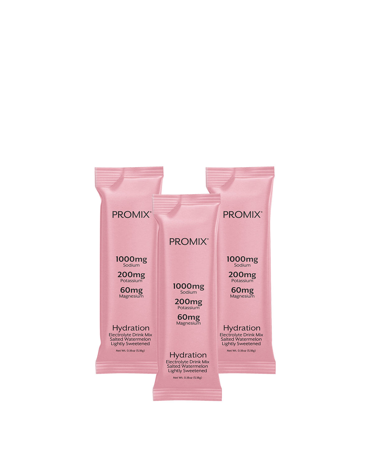 Salted Watermelon Electrolyte Drink Mix: Lightly Sweetened