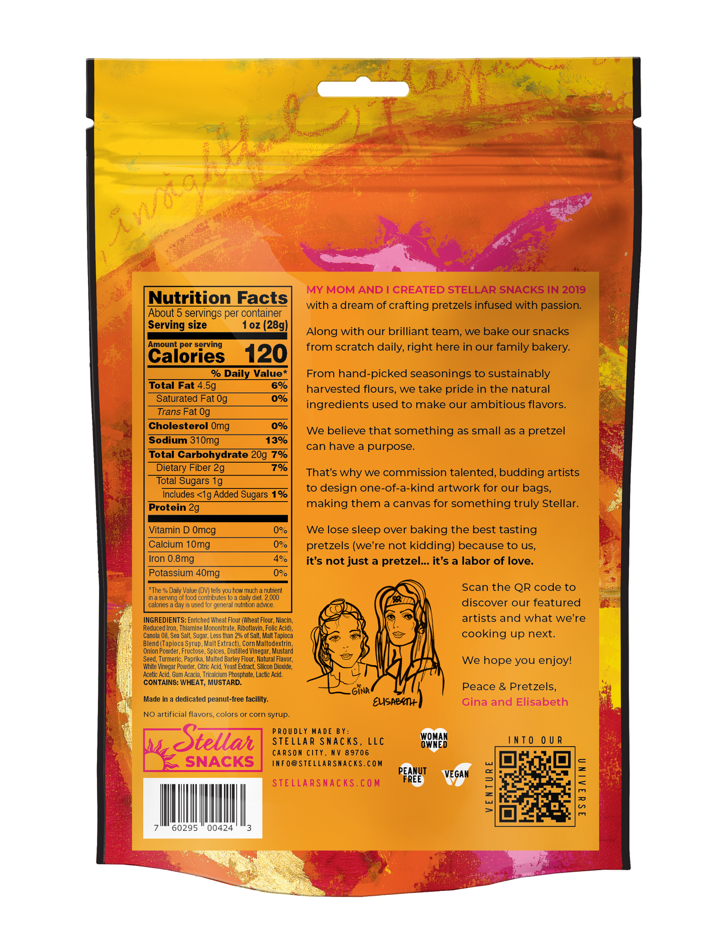 Stellar Pretzel Braids- French Dijon- 5oz