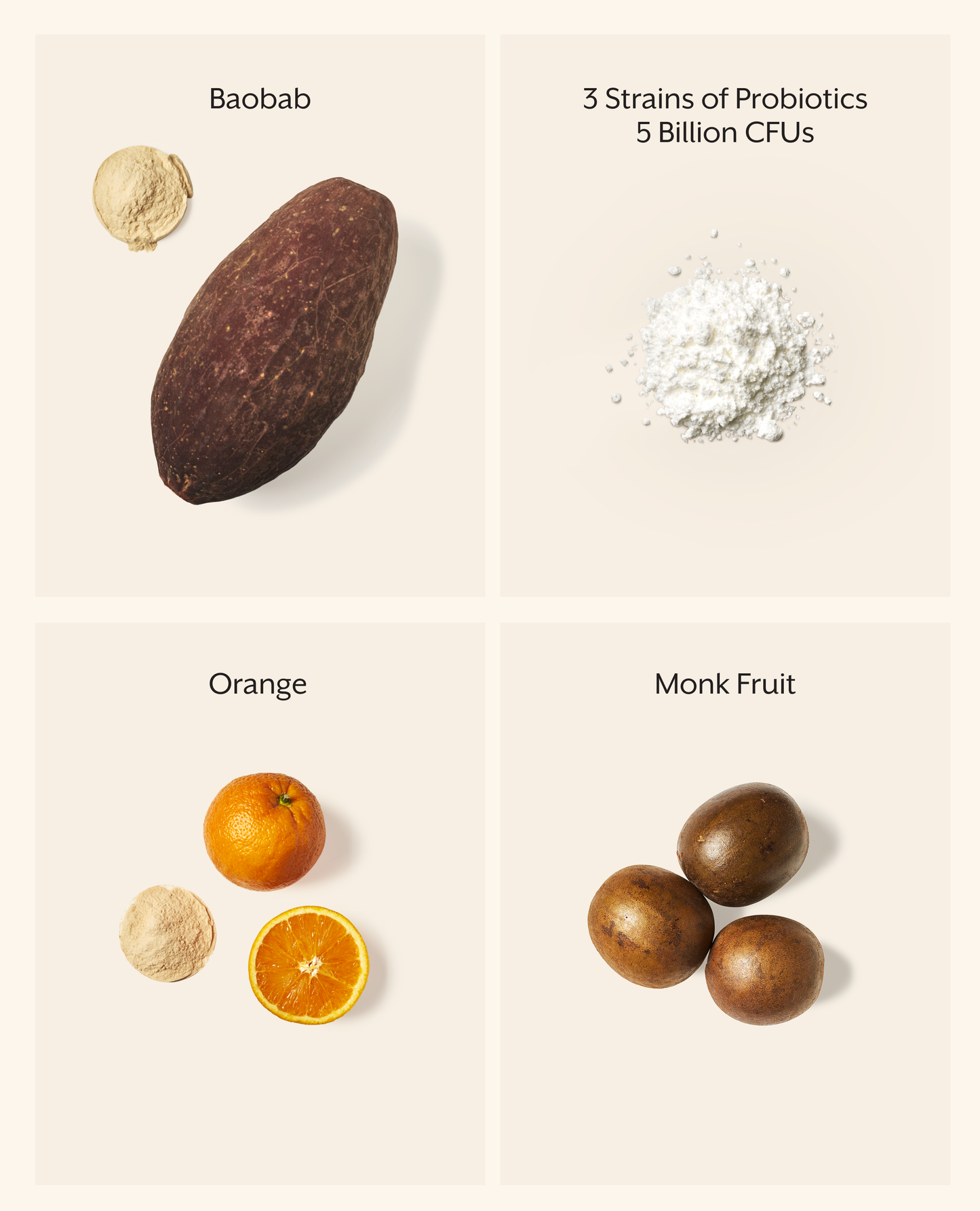 Debloat: Prebiotic + Probiotic: Florida Orange / 30 Single Sticks