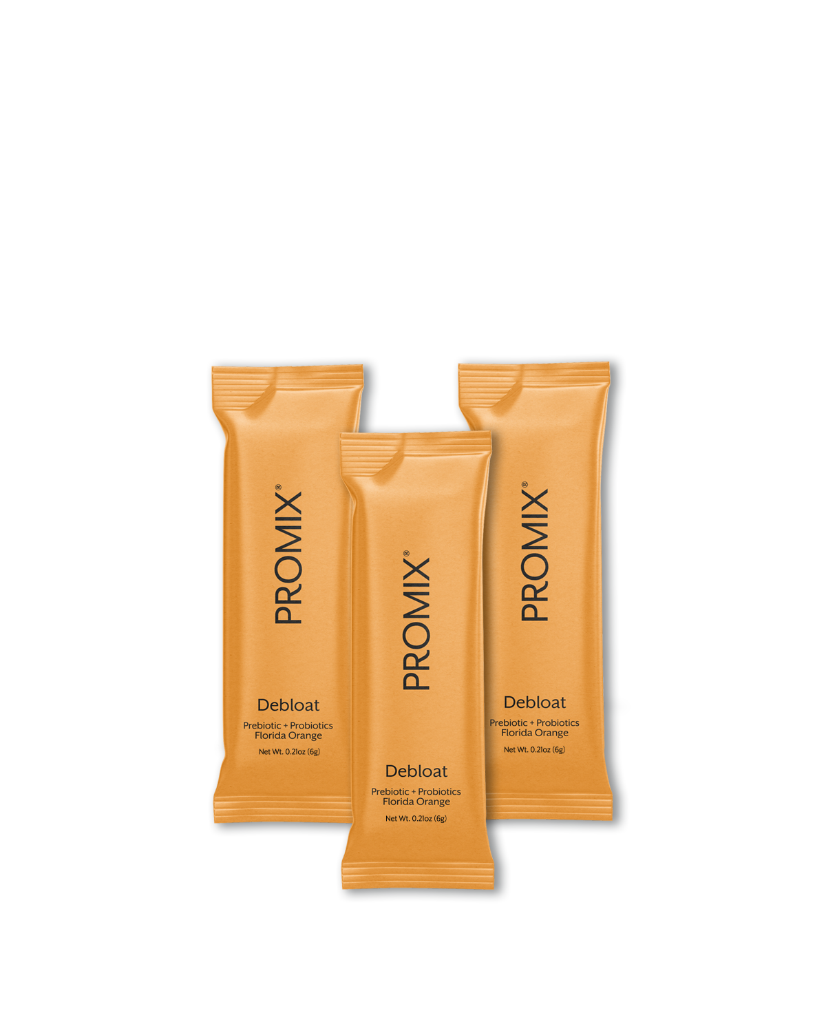 Debloat: Prebiotic + Probiotic: Florida Orange / 30 Single Sticks