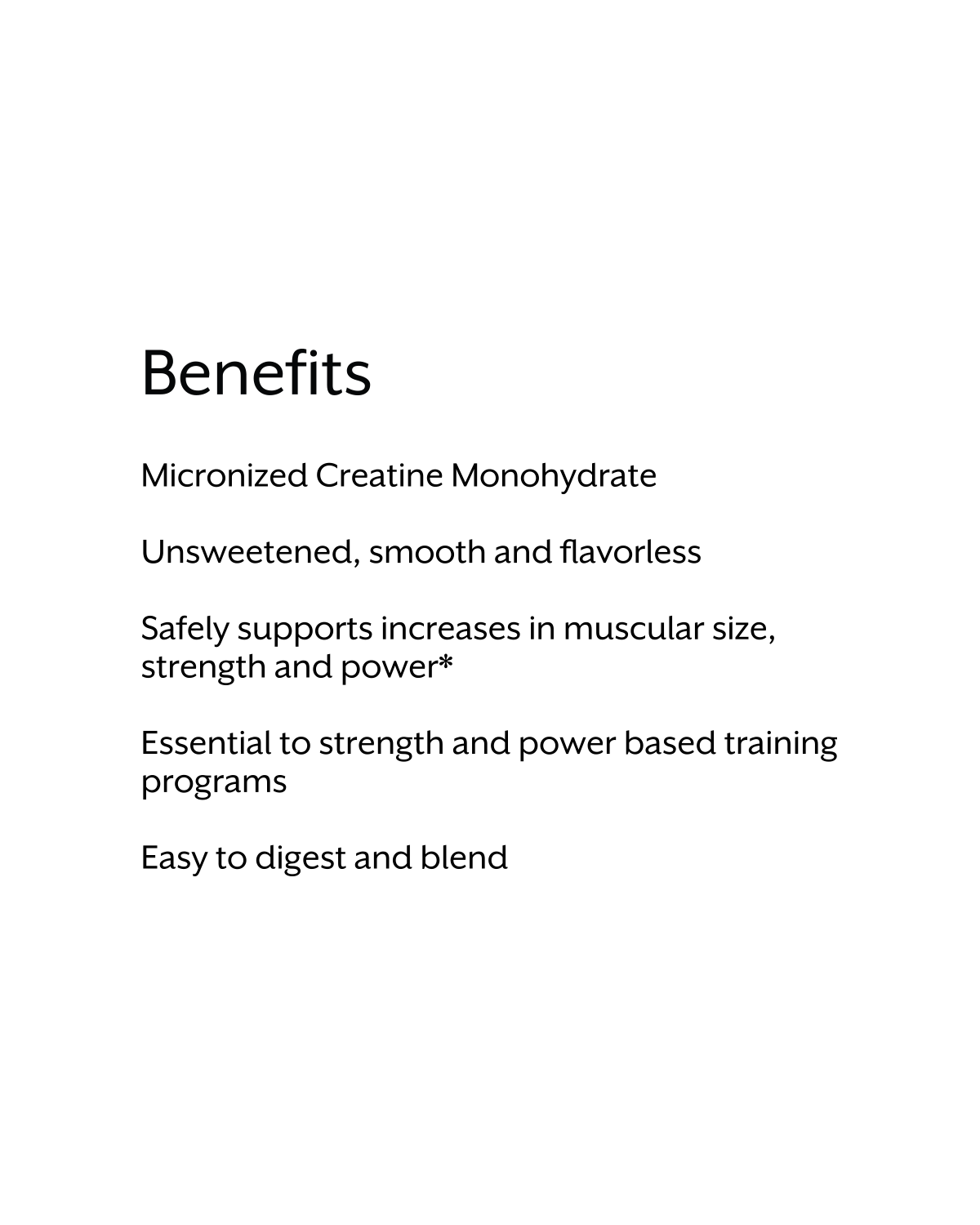 Non-GMO Creatine: 30ct